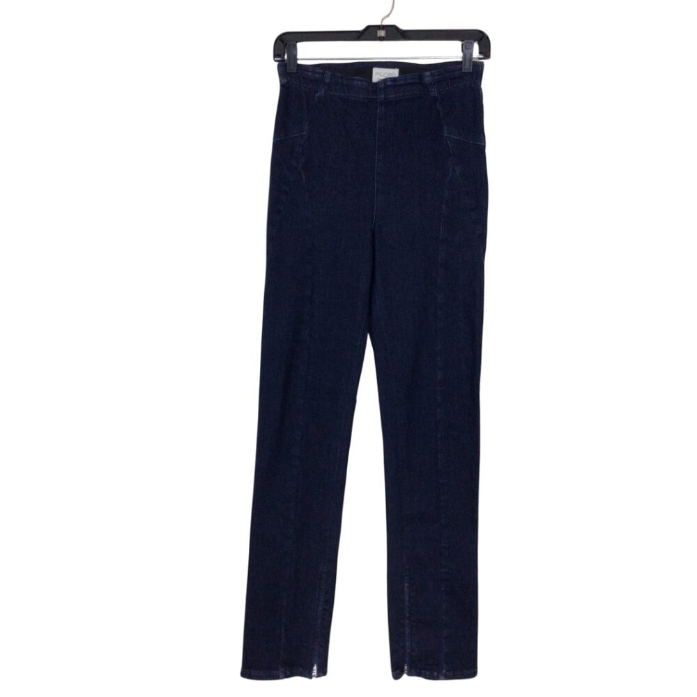 Pilcro Jeans Women’s 28 Blue Pull On Skinny High Rise Waisted Dark Wash Denim
